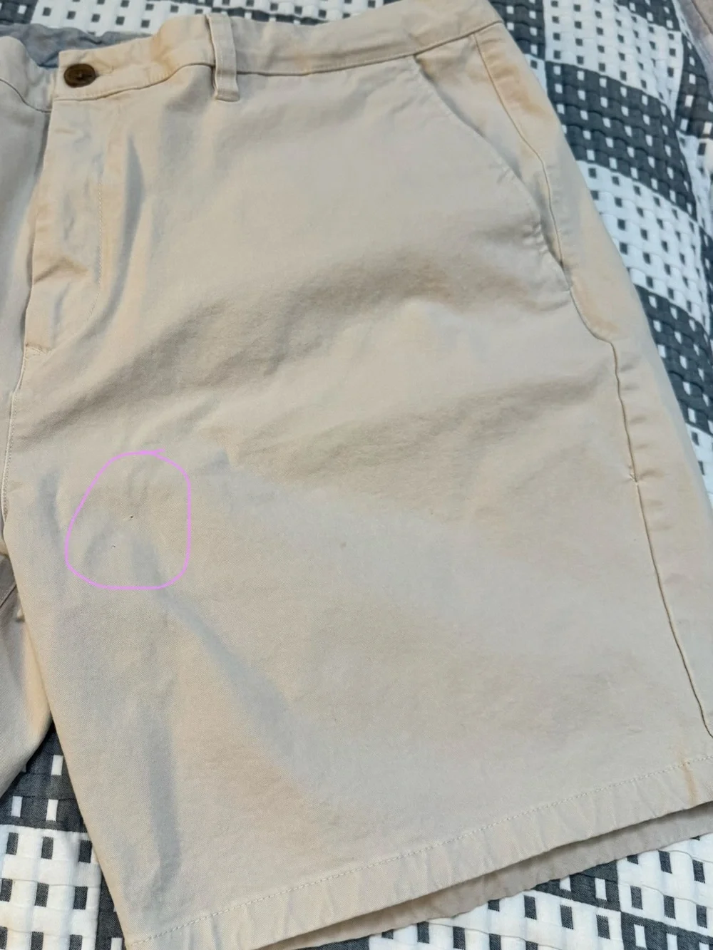 Bonobos Men’s Slim 7” Chino Shorts Size 40 Khaki Tan Casual Shorts